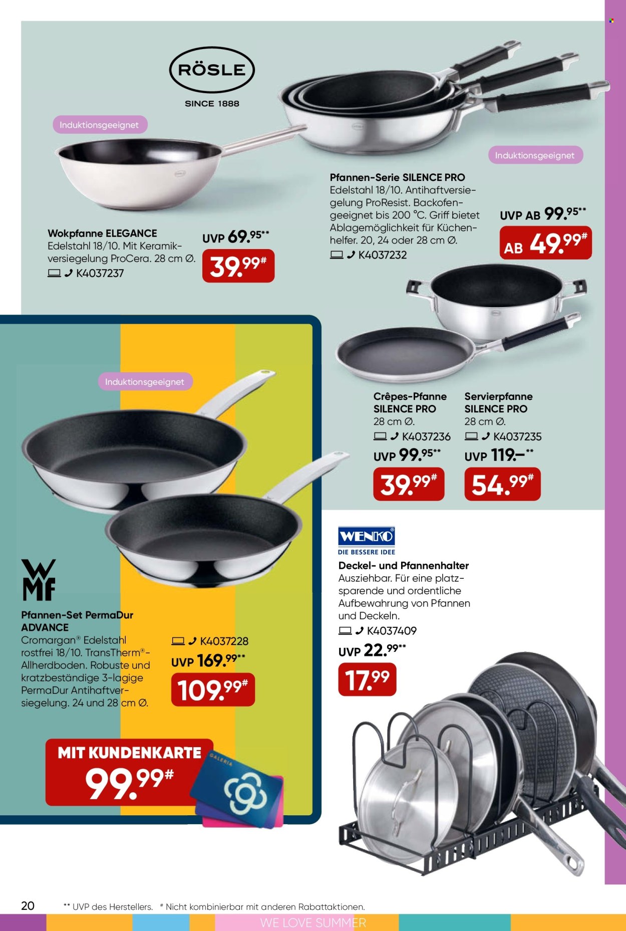 GALERIA Karstadt Kaufhof Prospekte  - 12.06.2024 - 18.06.2024. Seite 20