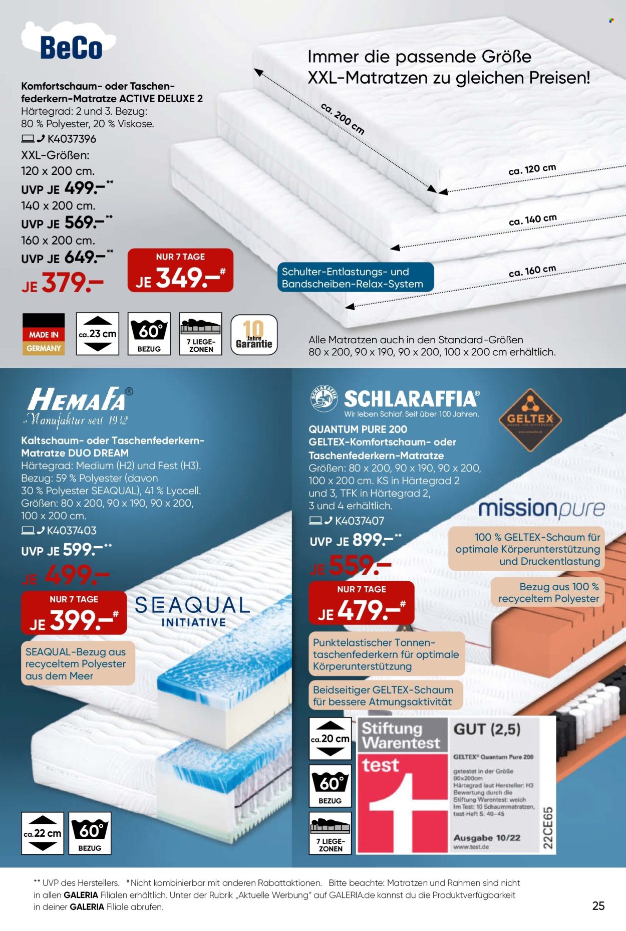 GALERIA Karstadt Kaufhof Prospekte  - 12.06.2024 - 18.06.2024. Seite 25