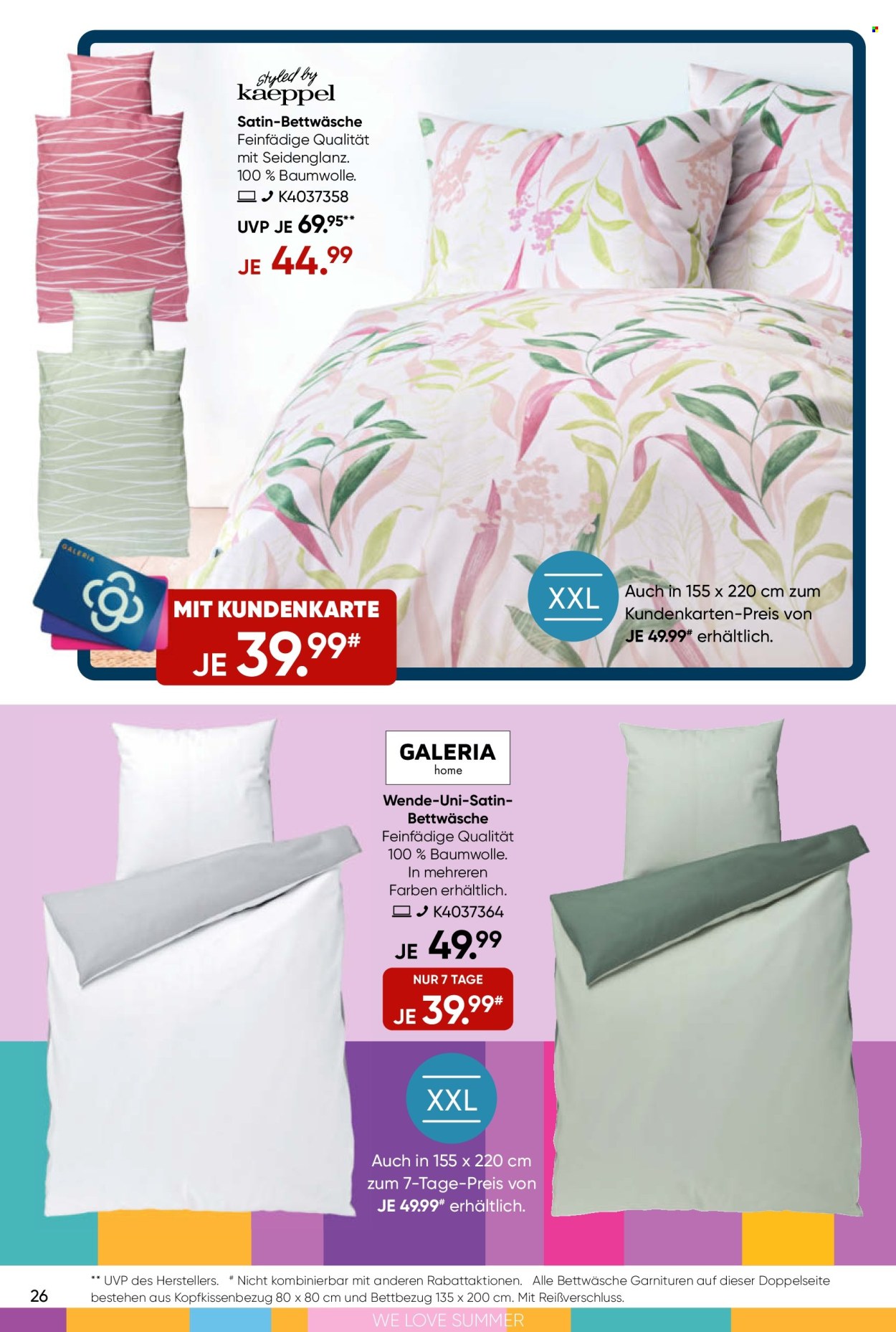 GALERIA Karstadt Kaufhof Prospekte  - 12.06.2024 - 18.06.2024. Seite 26