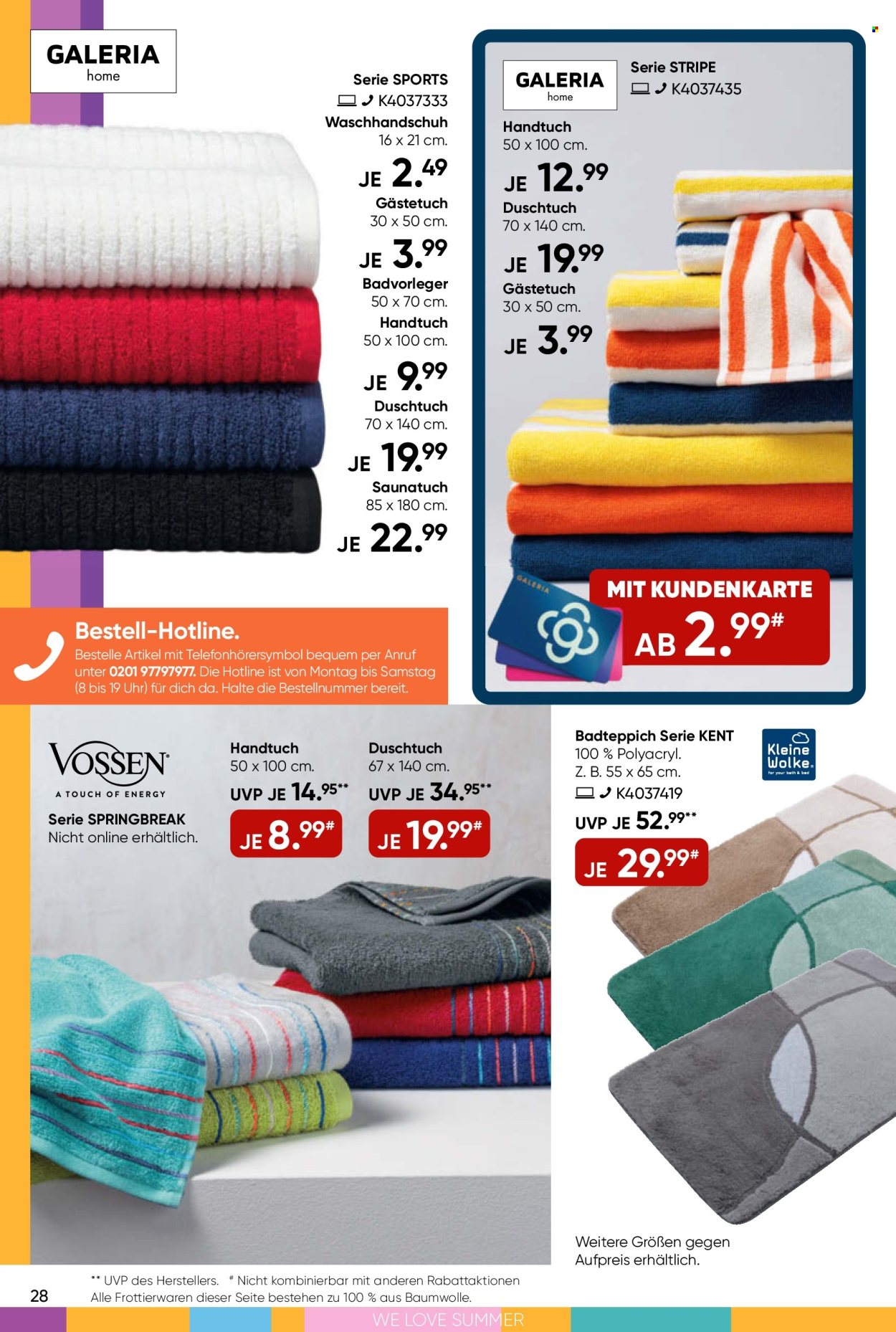 GALERIA Karstadt Kaufhof Prospekte  - 12.06.2024 - 18.06.2024. Seite 28