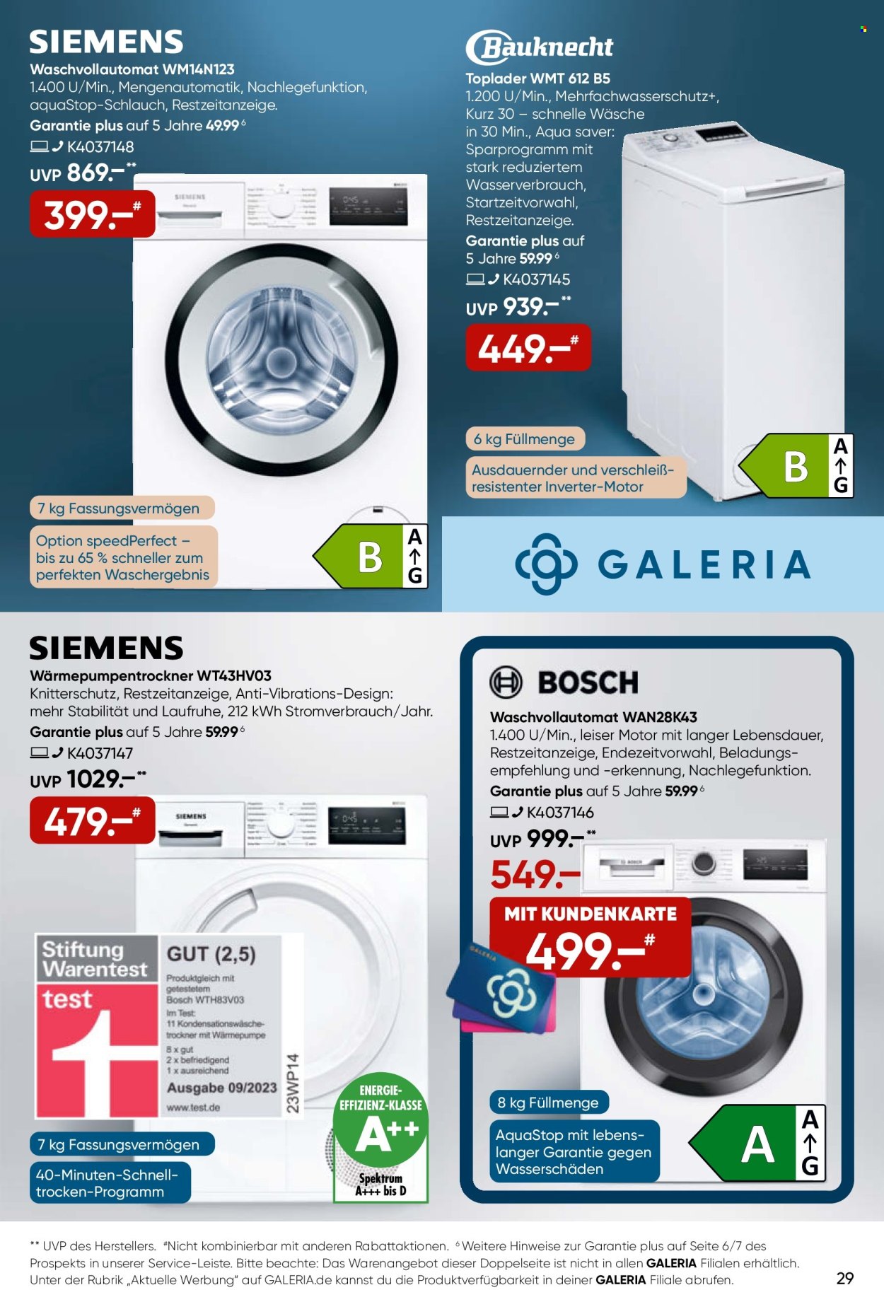GALERIA Karstadt Kaufhof Prospekte  - 12.06.2024 - 18.06.2024. Seite 29