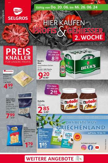 Prospekte Selgros - 20.06.2024 - 26.06.2024.