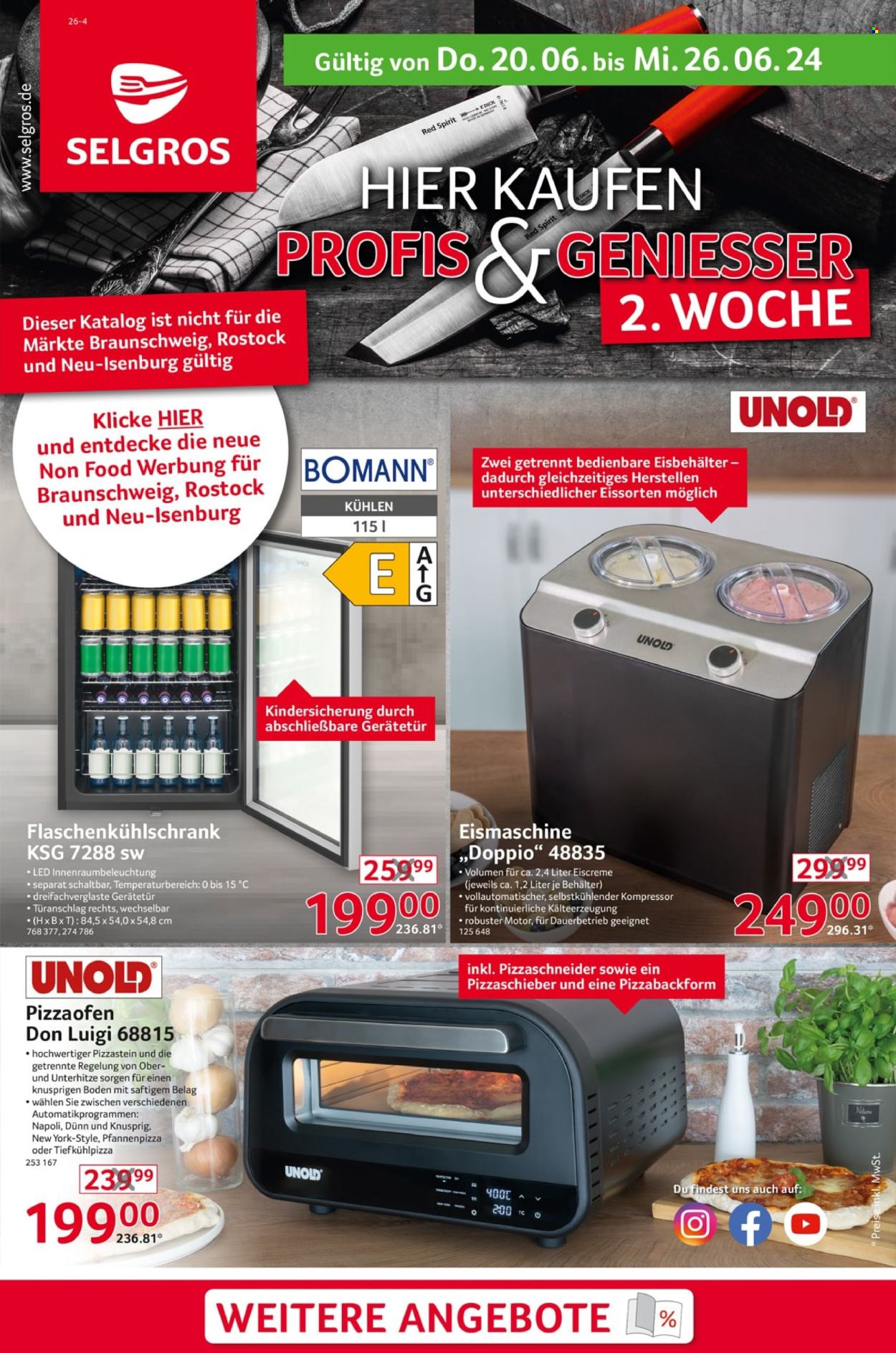 Selgros Prospekte  - 20.06.2024 - 26.06.2024. Seite 1