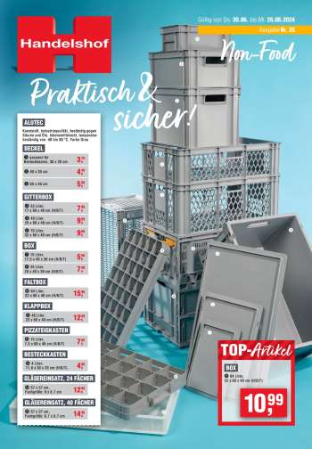 Prospekte Handelshof - 20.06.2024 - 26.06.2024.