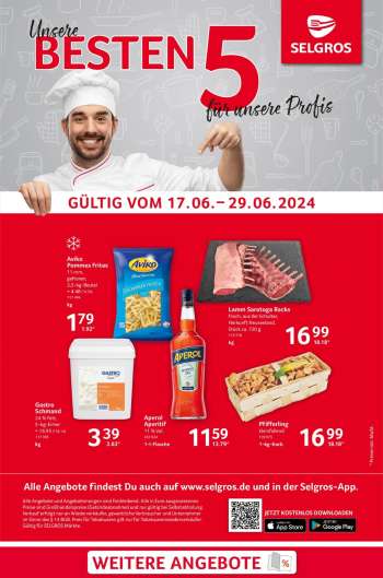 Prospekte Selgros - 17.06.2024 - 29.06.2024.