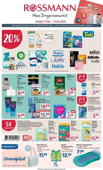 Prospekte Rossmann - 17.06.2024 - 21.06.2024.