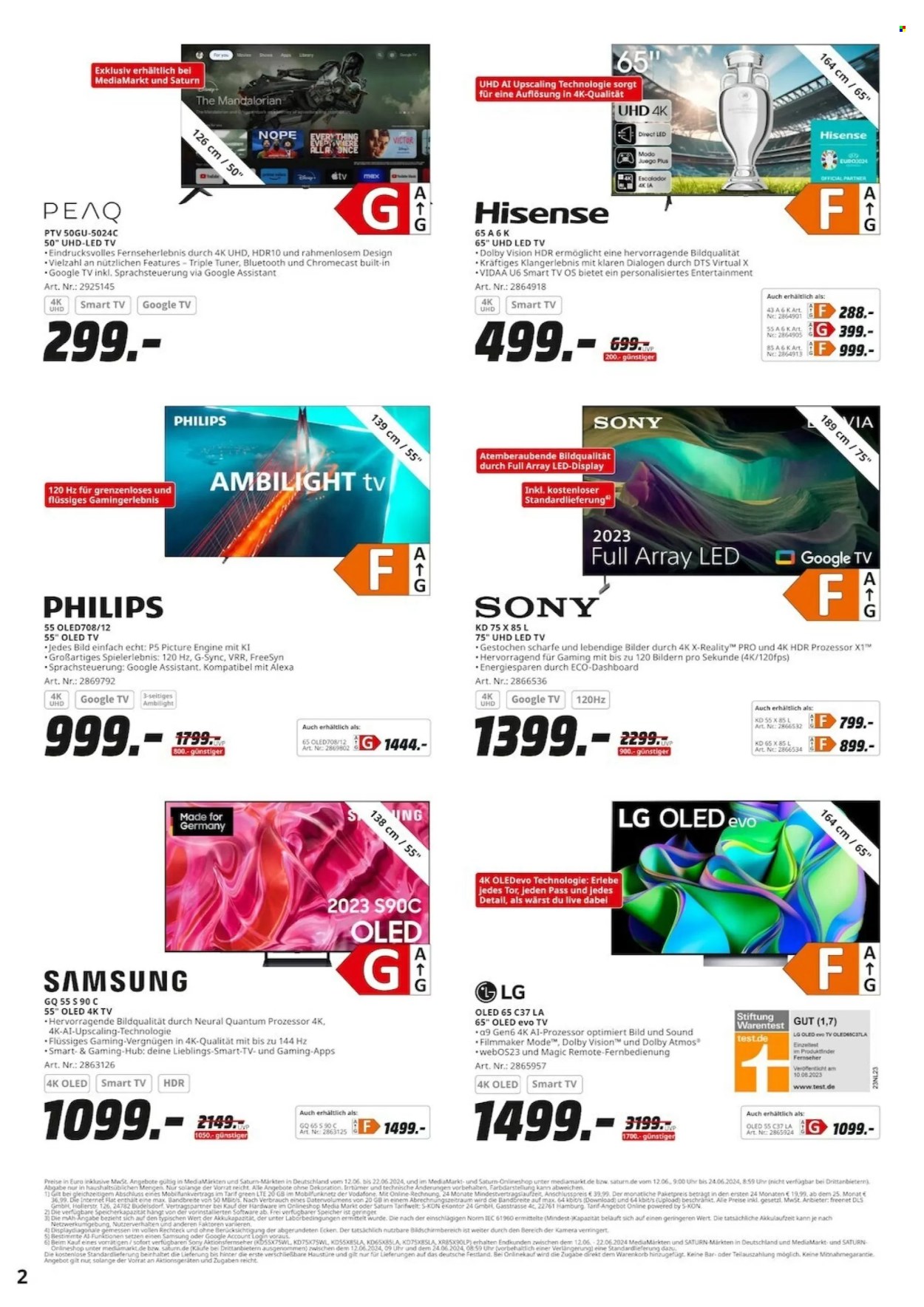 MediaMarkt Prospekte  - 12.06.2024 - 22.06.2024. Seite 2