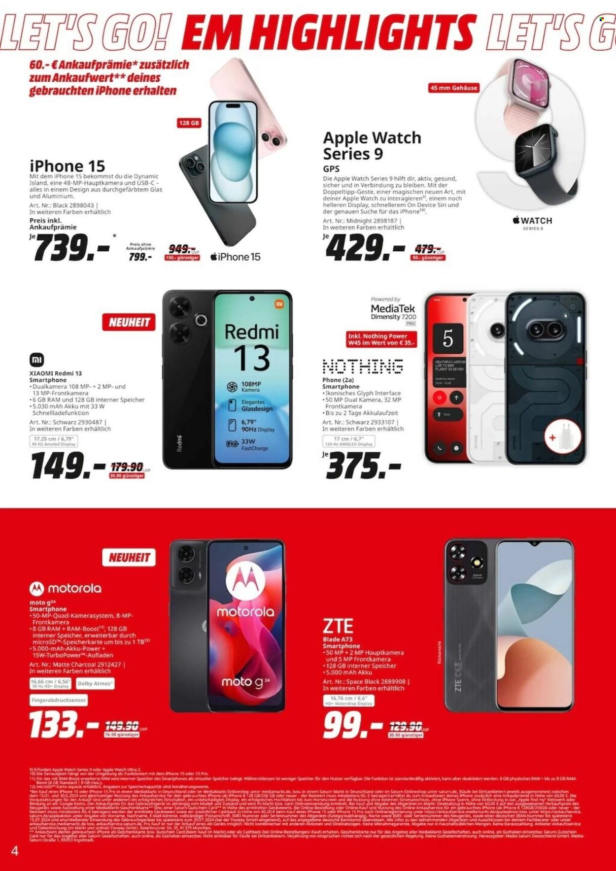 MediaMarkt Prospekte  - 12.06.2024 - 22.06.2024. Seite 4