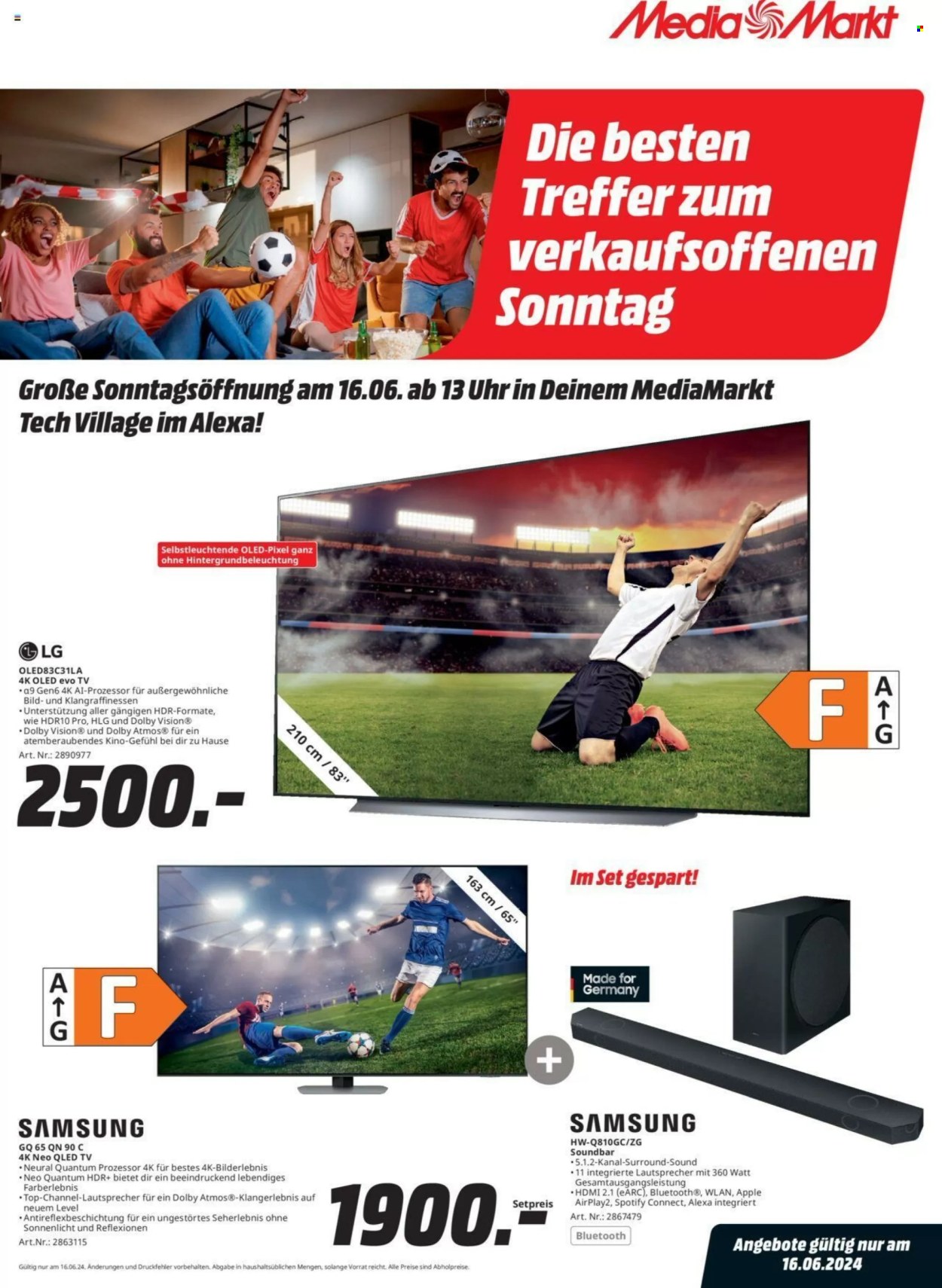MediaMarkt Prospekte  - 16.06.2024 - 16.06.2024. Seite 1
