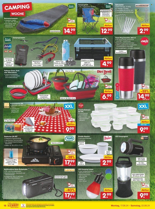 Netto Marken-Discount Prospekte  - 17.06.2024 - 22.06.2024. Seite 22