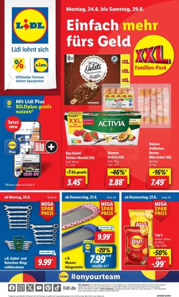 Prospekte Lidl - 24.06.2024 - 29.06.2024.