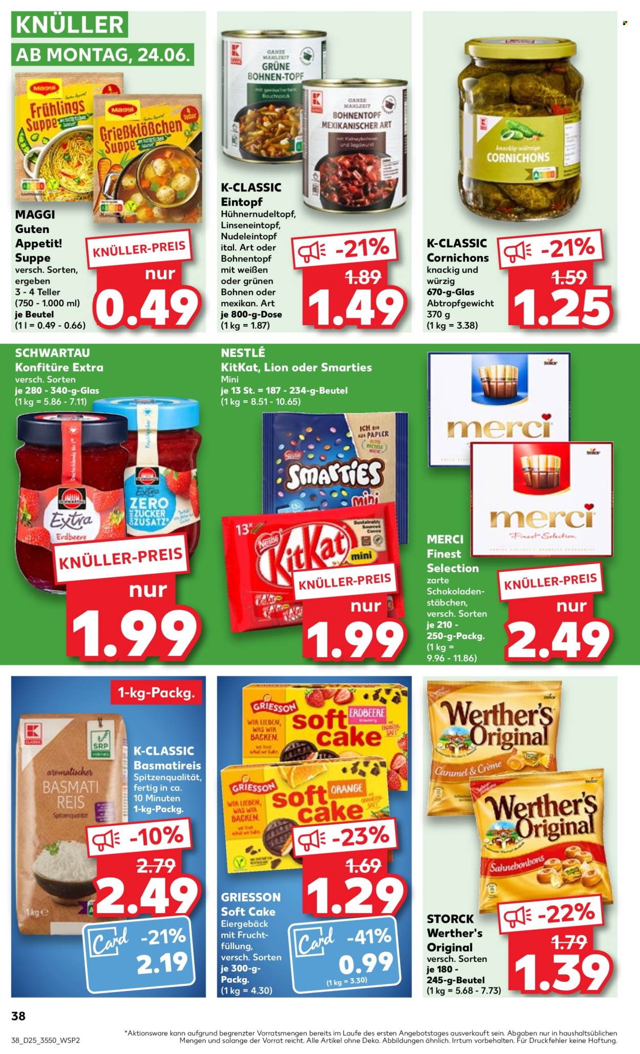 Kaufland Prospekte  - 20.06.2024 - 26.06.2024. Seite 38