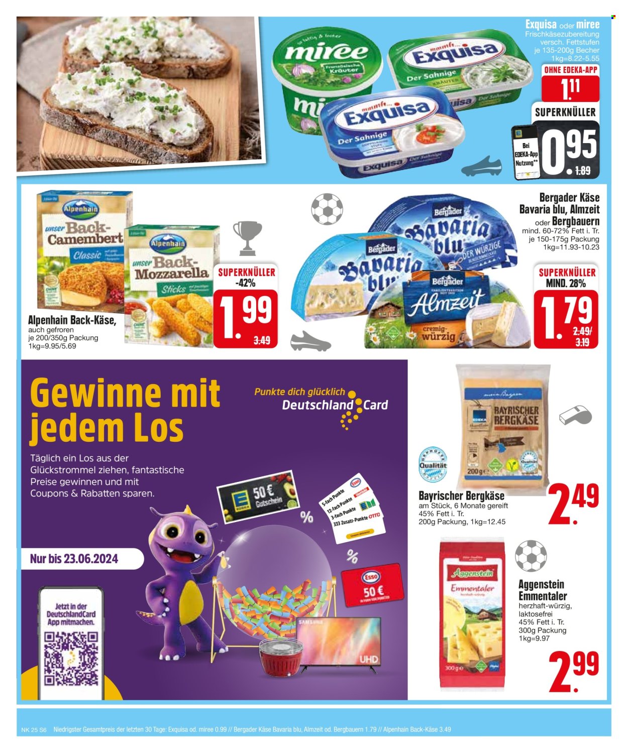 Edeka Prospekte  - 17.06.2024 - 22.06.2024. Seite 6
