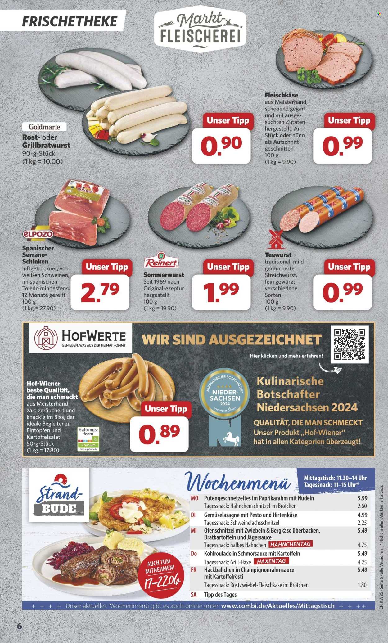 Combi Prospekte  - 17.06.2024 - 22.06.2024. Seite 6