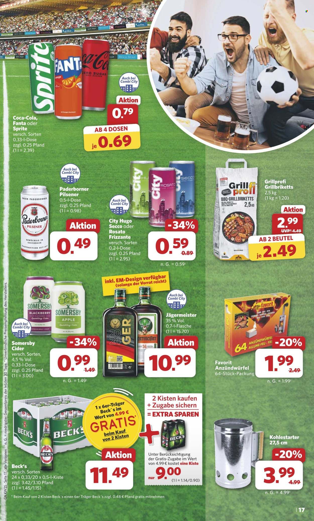 Combi Prospekte  - 17.06.2024 - 22.06.2024. Seite 17