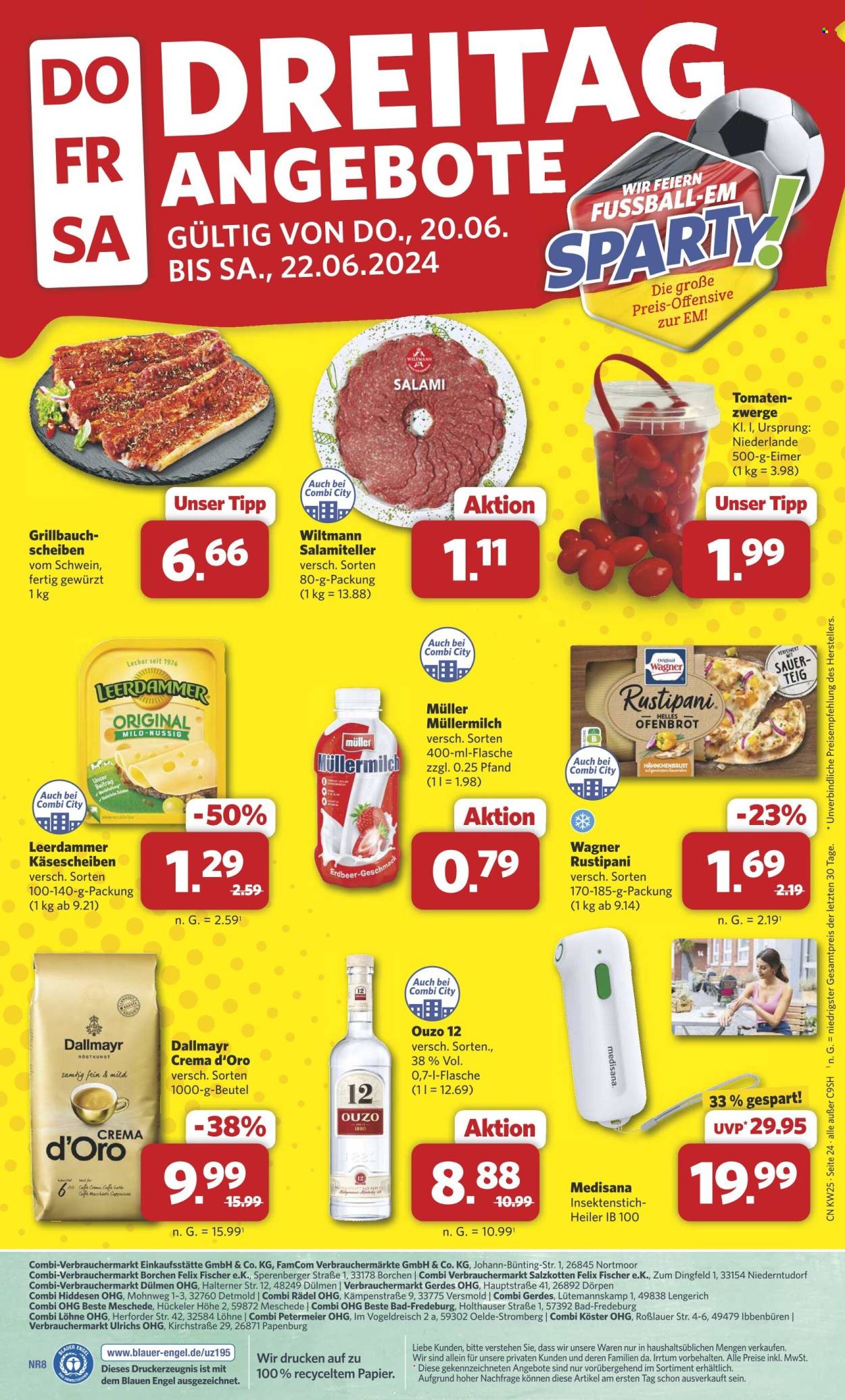 Combi Prospekte  - 17.06.2024 - 22.06.2024. Seite 24