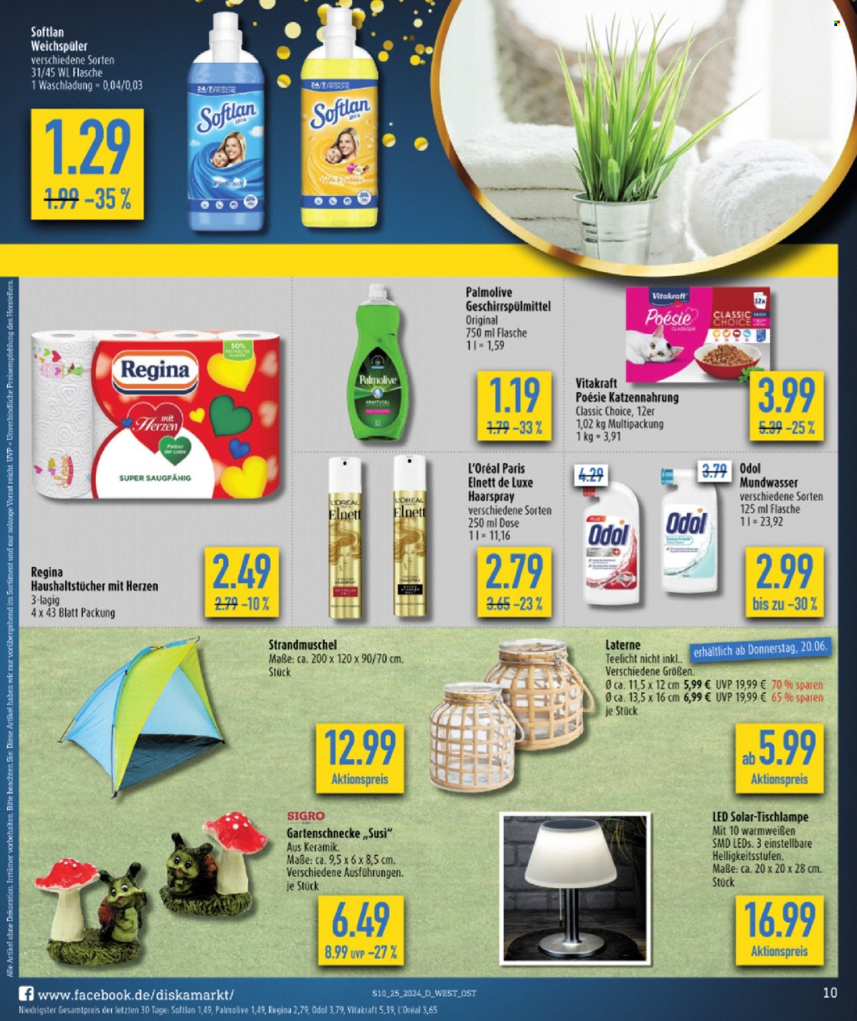 Diska Prospekte  - 17.06.2024 - 22.06.2024. Seite 10