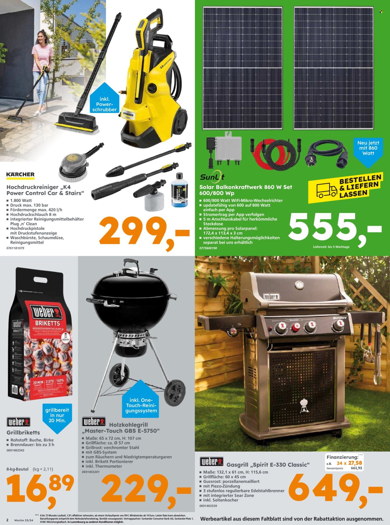 Globus Baumarkt Prospekte  - 17.06.2024 - 22.06.2024. Seite 2