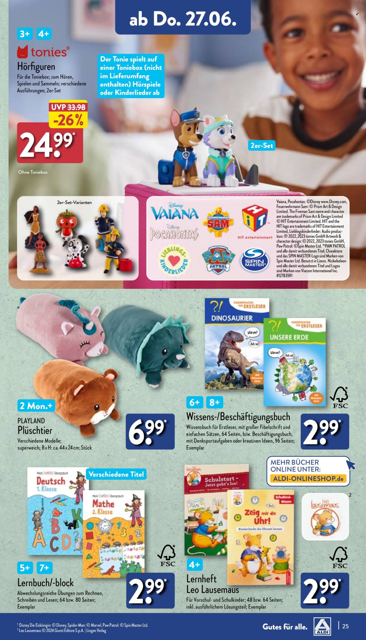 ALDI Nord Prospekte  - 24.06.2024 - 29.06.2024. Seite 25