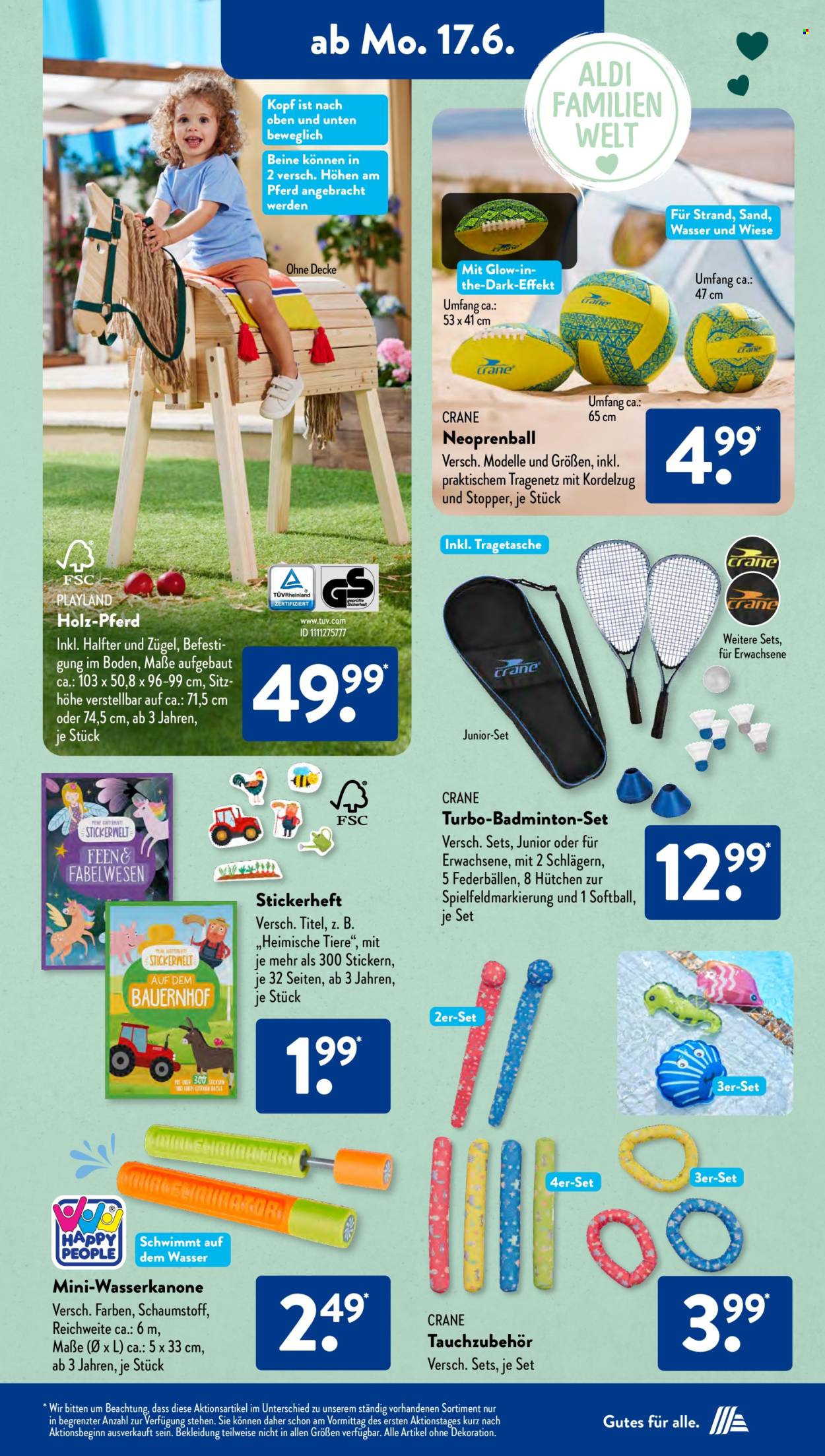 ALDI SÜD Prospekte  - 17.06.2024 - 22.06.2024. Seite 13