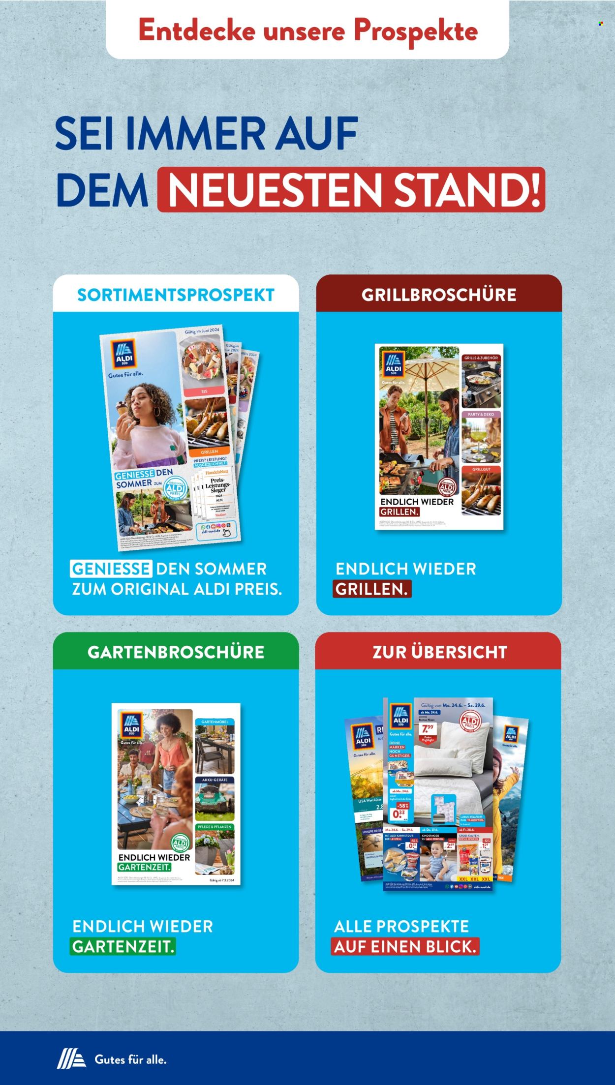 ALDI SÜD Prospekte  - 17.06.2024 - 22.06.2024. Seite 47