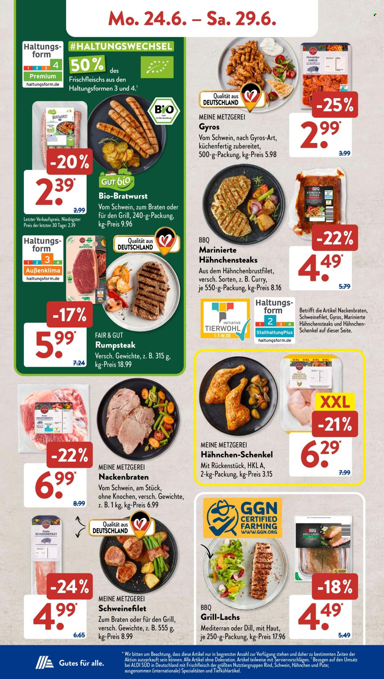 ALDI SÜD Prospekte  - 22.06.2024 - 22.06.2024. Seite 6
