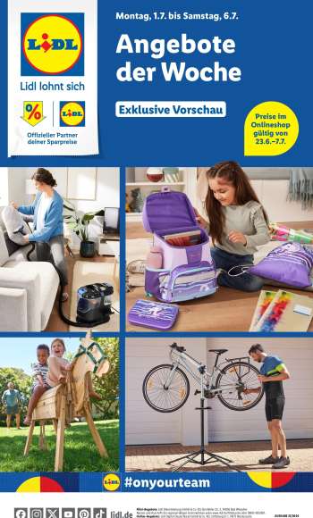 Prospekte Lidl - 1.07.2024 - 6.07.2024.