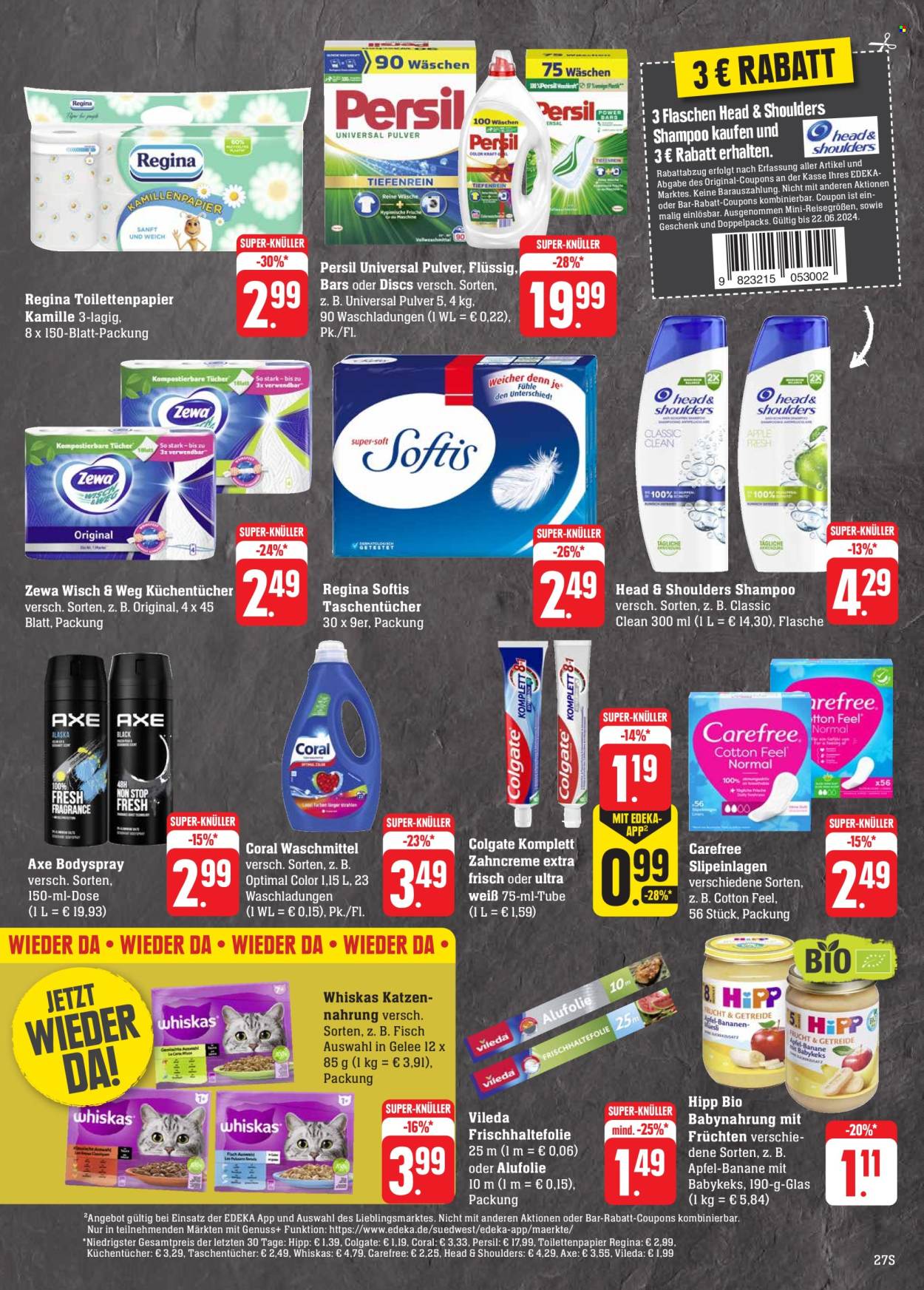 Edeka Prospekte  - 17.06.2024 - 22.06.2024. Seite 27