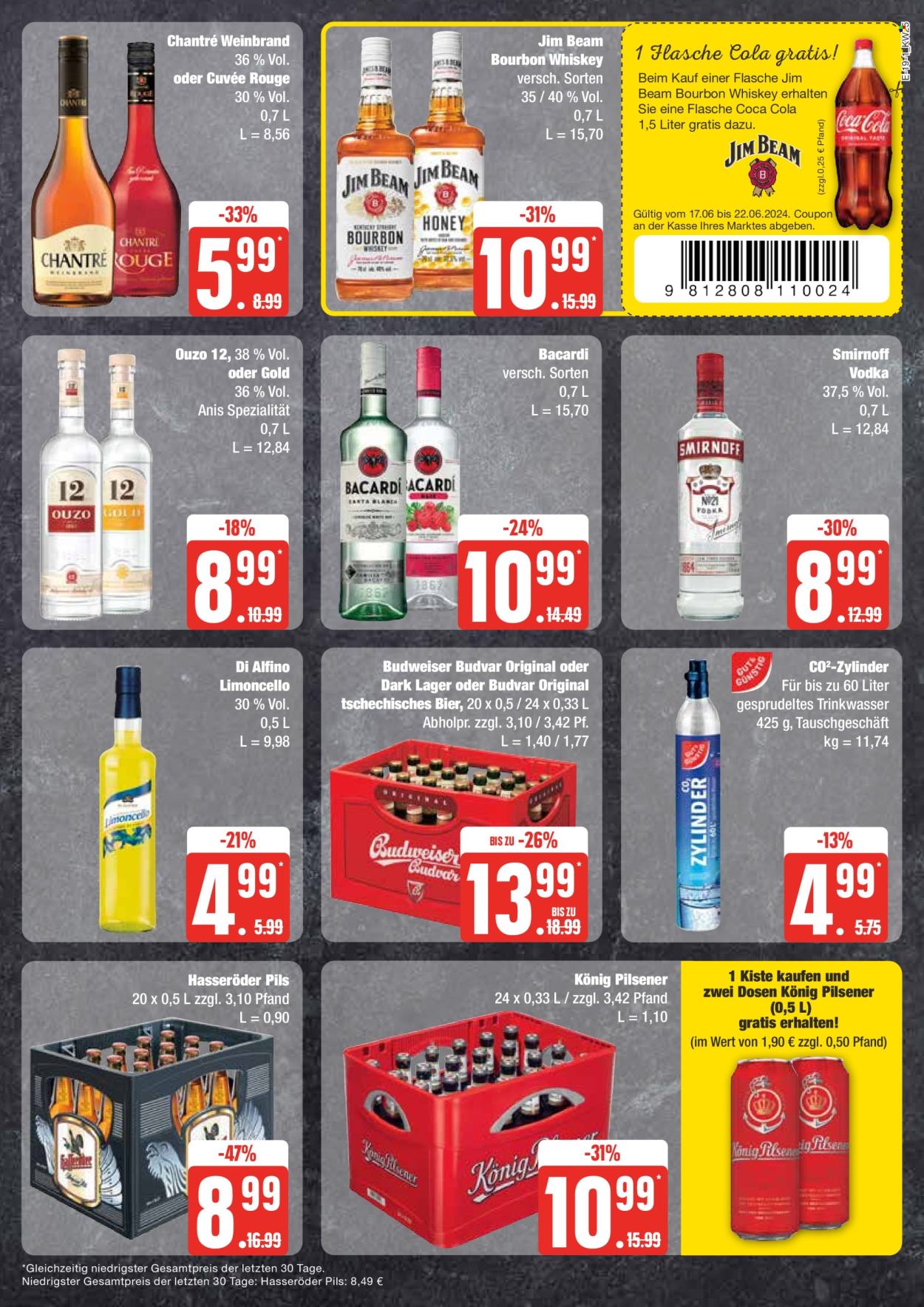 Edeka Prospekte  - 17.06.2024 - 22.06.2024. Seite 19