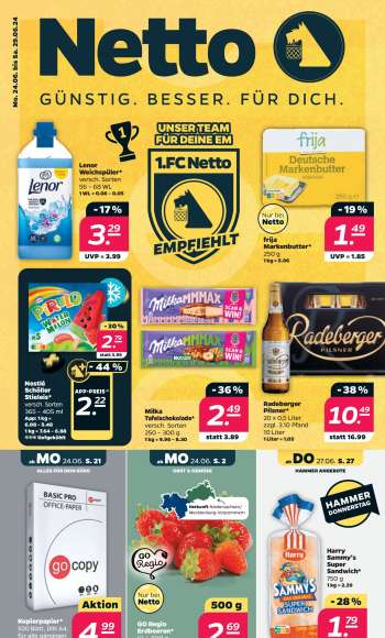 Prospekte Netto - 24.06.2024 - 29.06.2024.