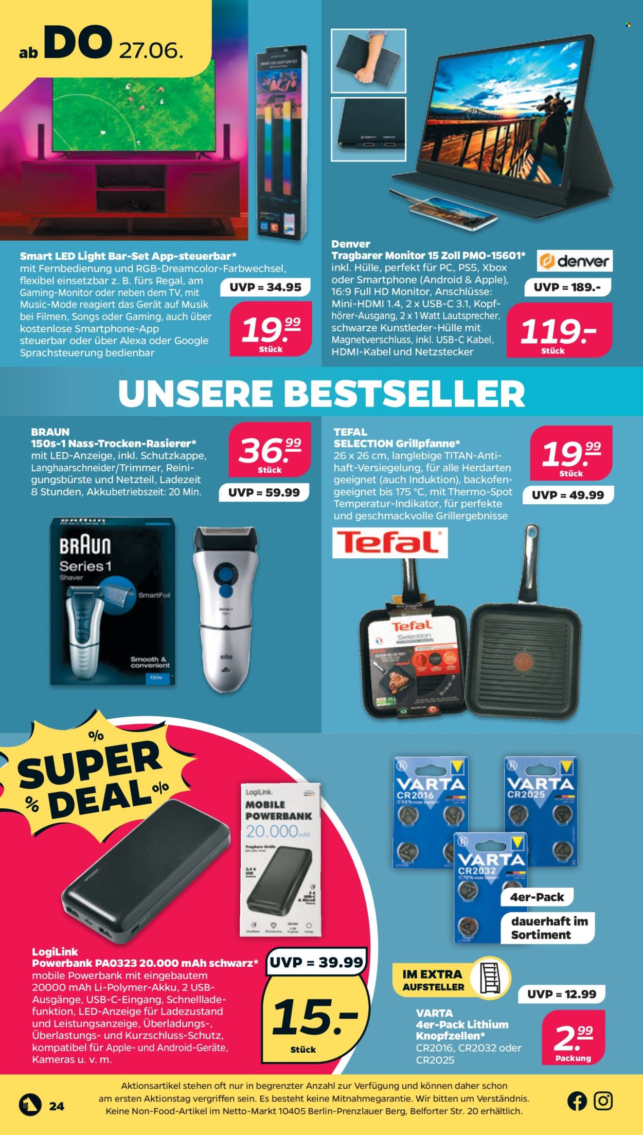 Netto Prospekte  - 24.06.2024 - 29.06.2024. Seite 24