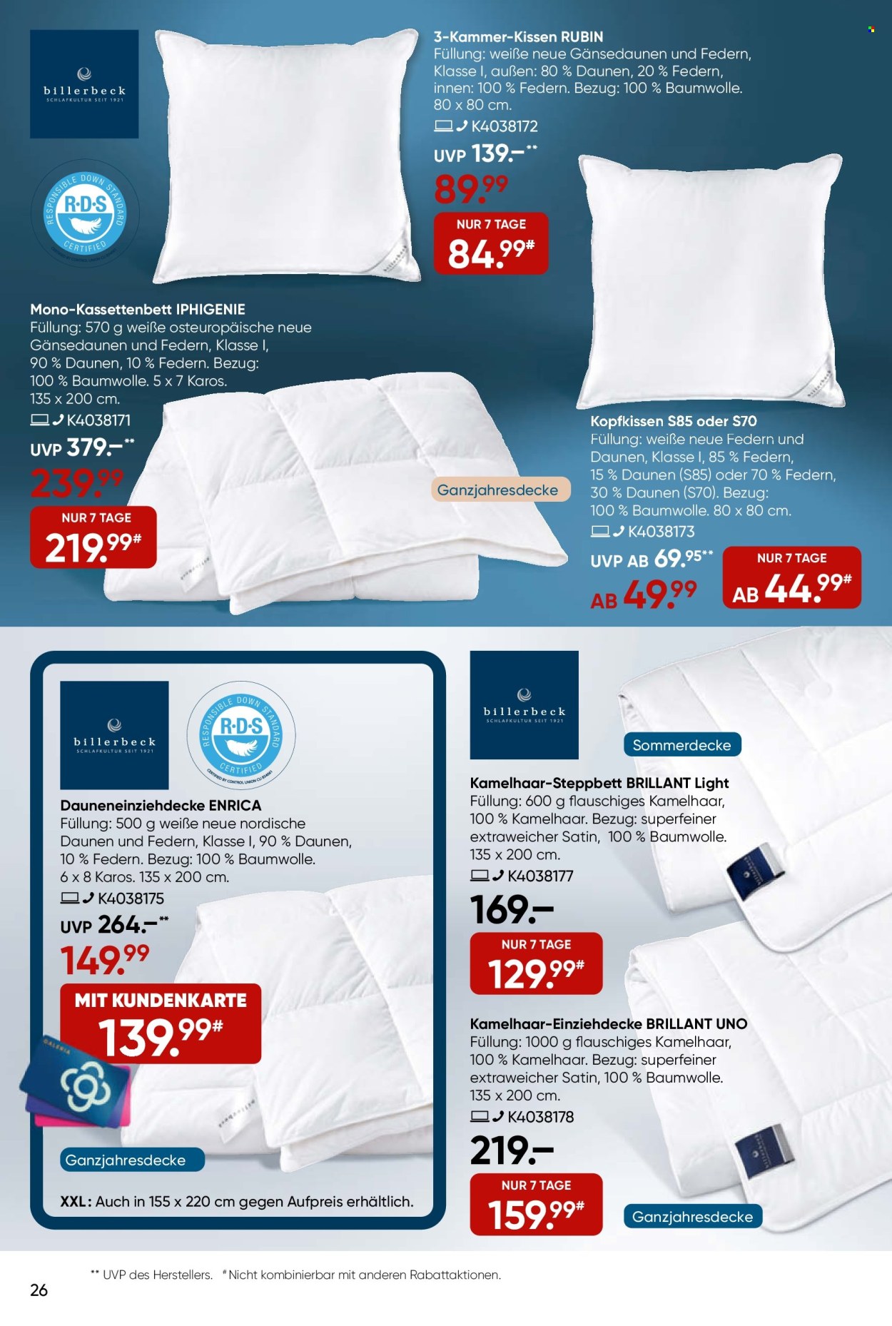 GALERIA Karstadt Kaufhof Prospekte  - 19.06.2024 - 25.06.2024. Seite 26