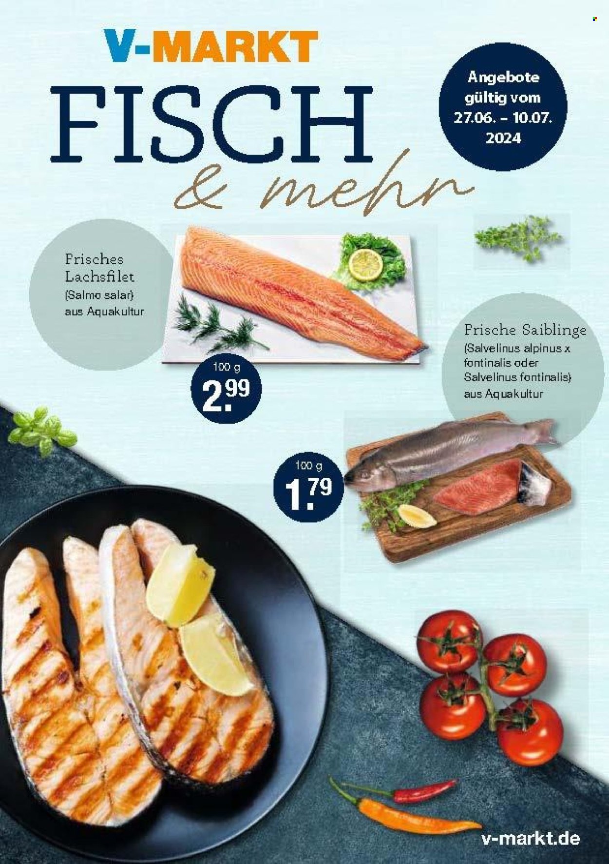 V-Markt Prospekte  - 27.06.2024 - 10.07.2024. Seite 1