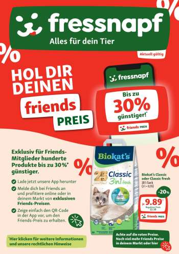 Prospekte Fressnapf.