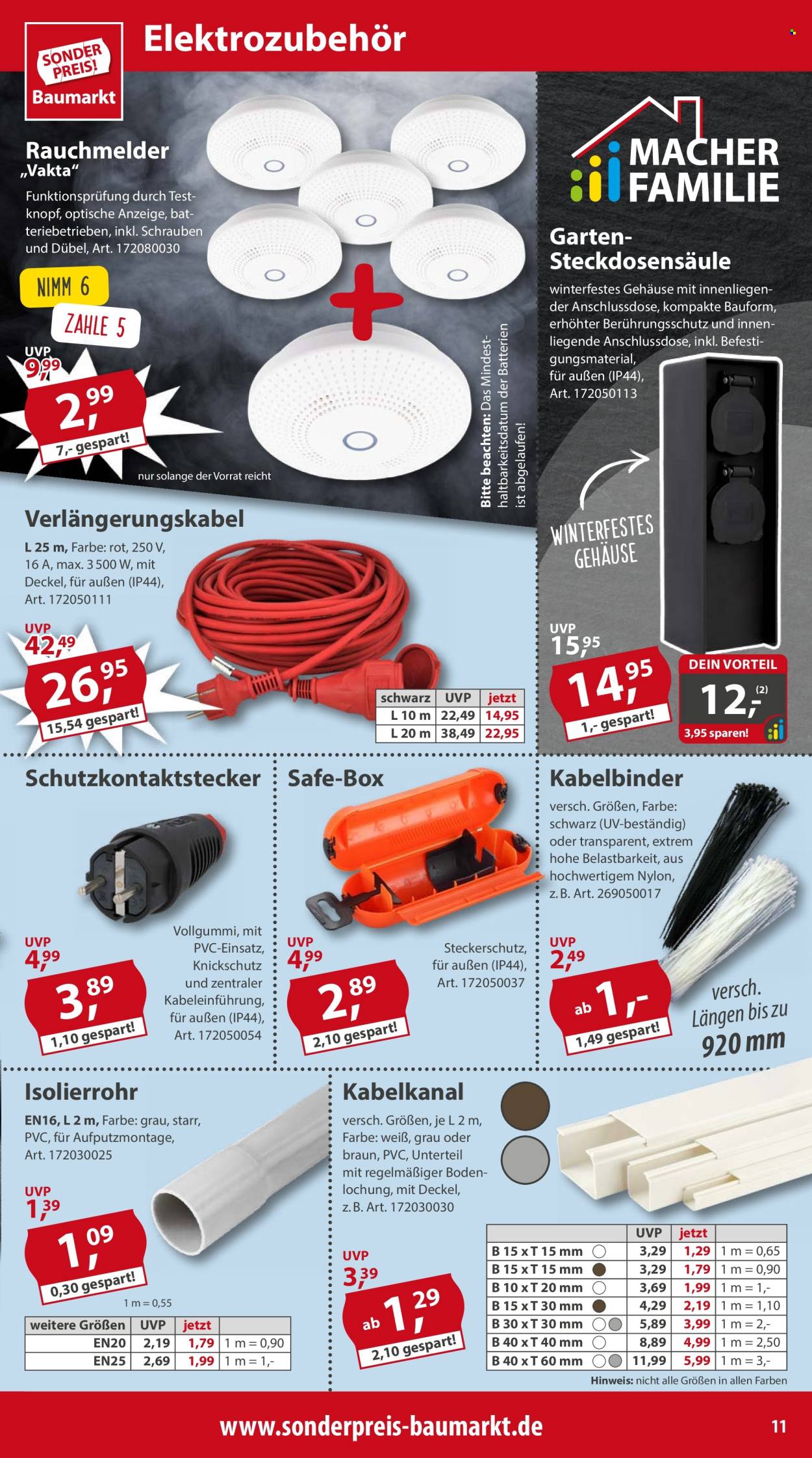 Sonderpreis-Baumarkt Prospekte  - 29.06.2024 - 5.07.2024. Seite 11