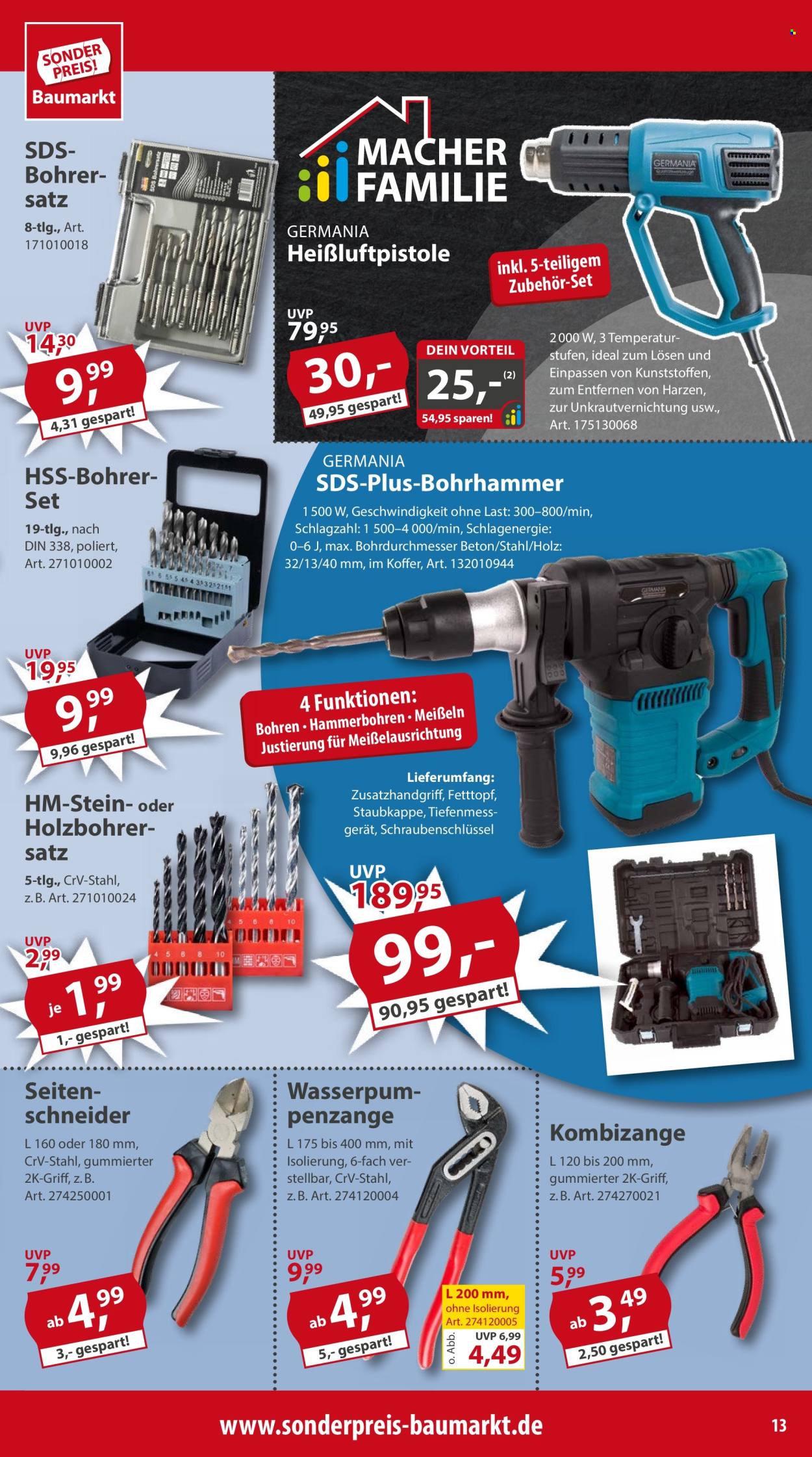 Sonderpreis-Baumarkt Prospekte  - 29.06.2024 - 5.07.2024. Seite 13