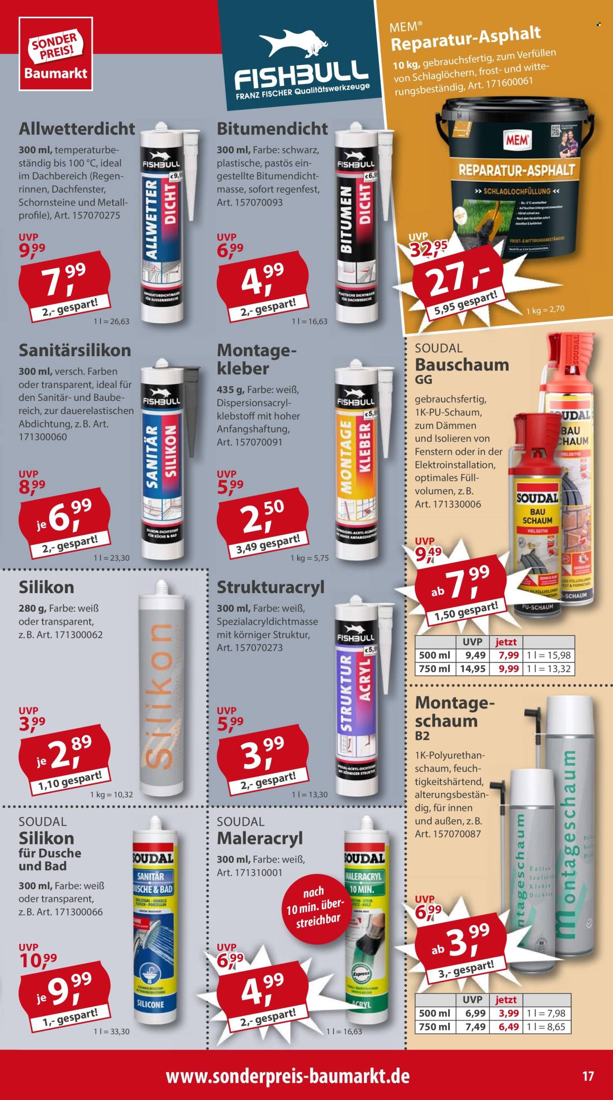 Sonderpreis-Baumarkt Prospekte  - 29.06.2024 - 5.07.2024. Seite 17