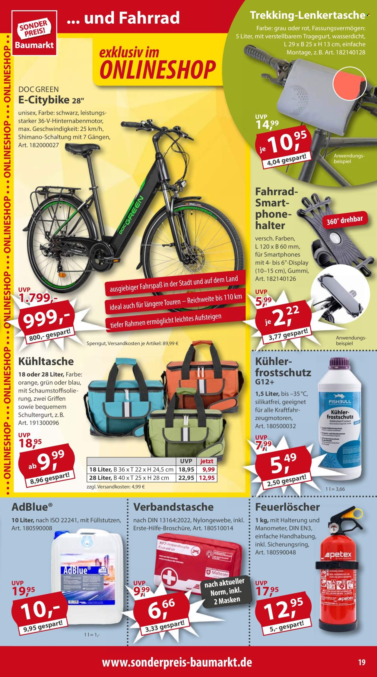 Sonderpreis-Baumarkt Prospekte  - 29.06.2024 - 5.07.2024. Seite 19