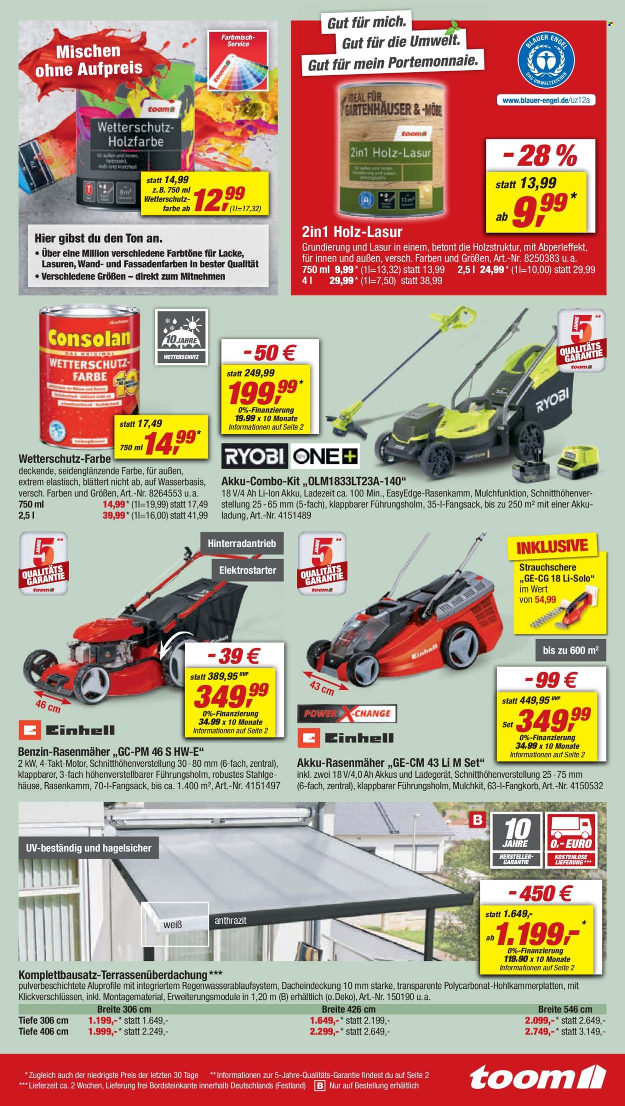 toom Baumarkt Prospekte  - 29.06.2024 - 5.07.2024. Seite 5