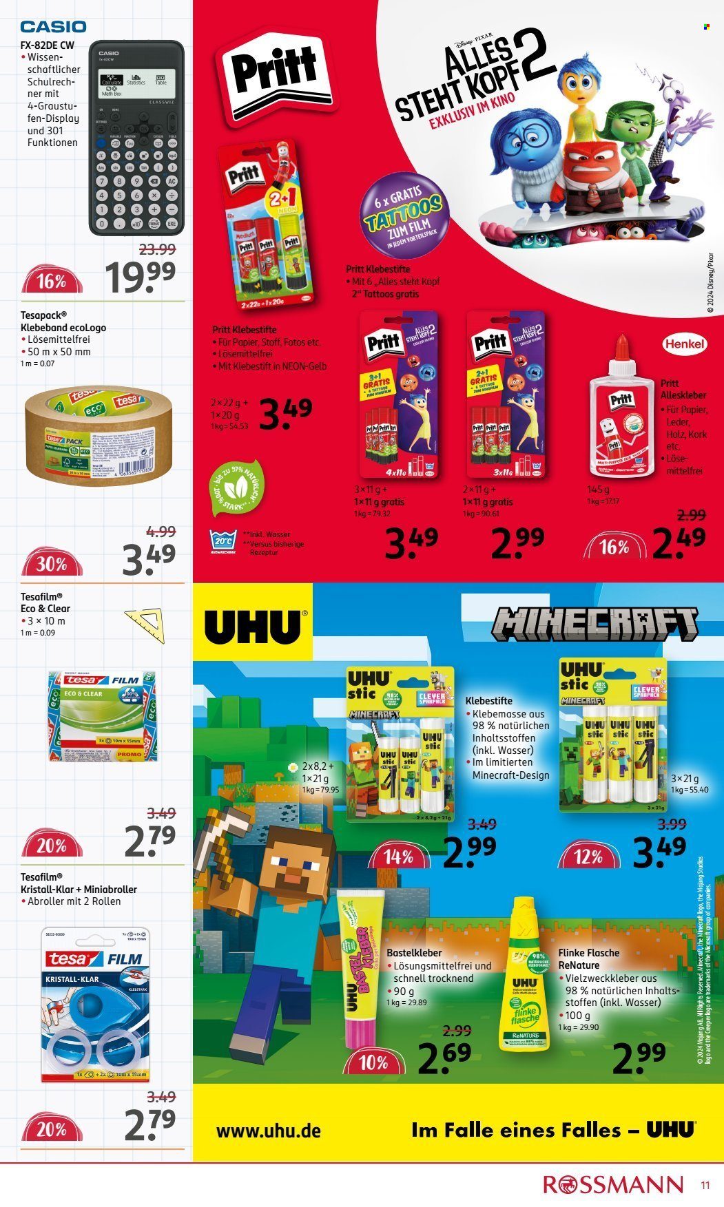 Rossmann Prospekte  - 24.06.2024 - 2.09.2024. Seite 11