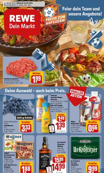 Prospekte REWE - 24.06.2024 - 29.06.2024.