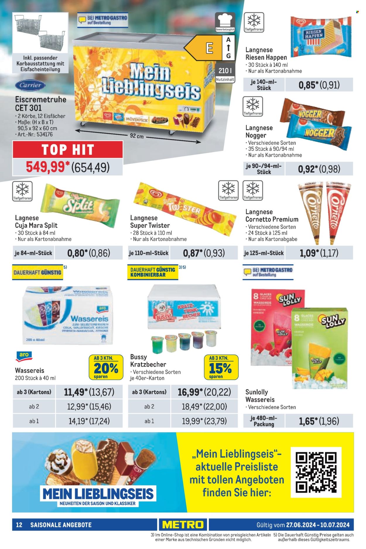 Metro Prospekte  - 27.06.2024 - 10.07.2024. Seite 12