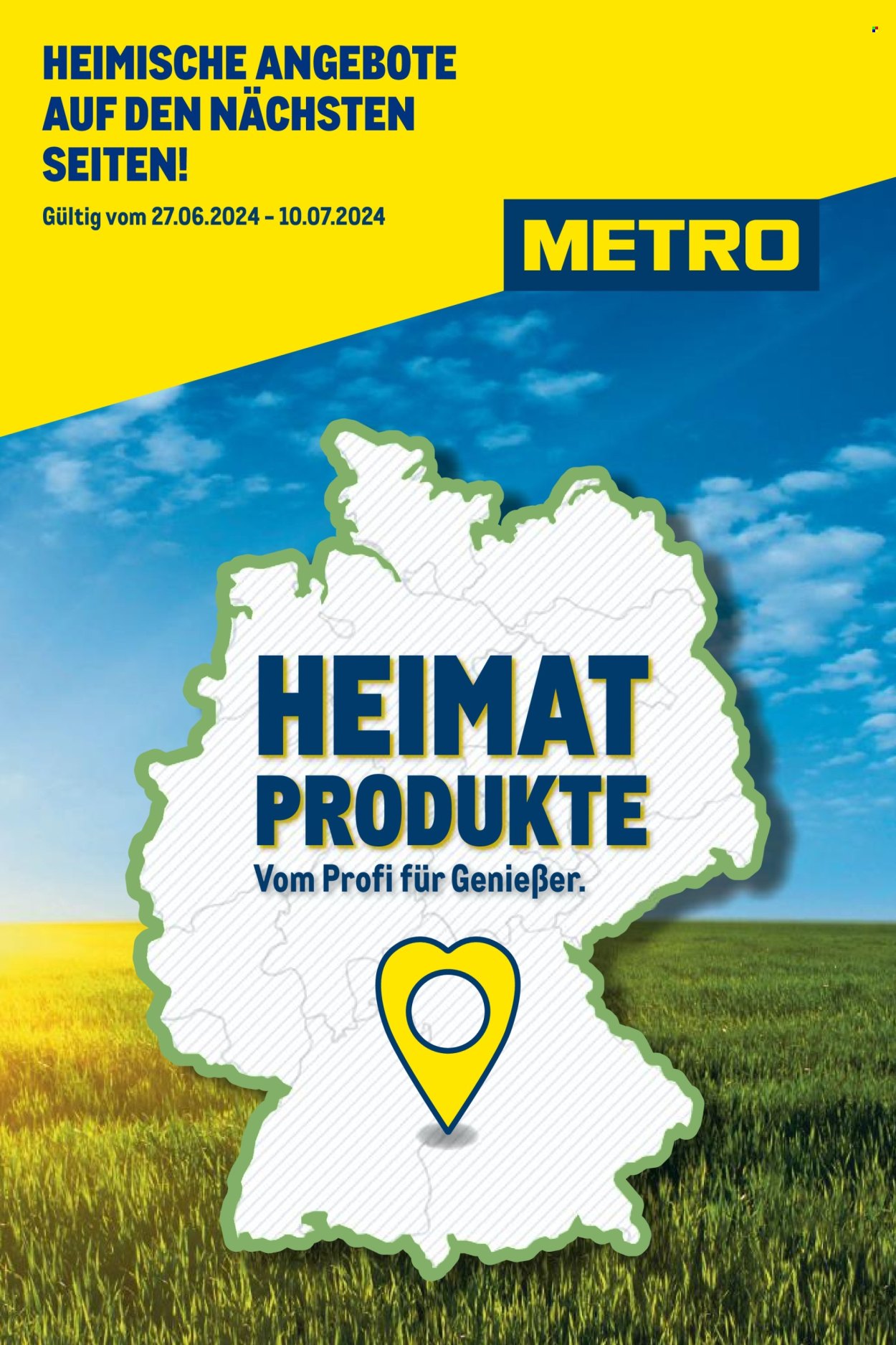 Metro Prospekte  - 27.06.2024 - 10.07.2024. Seite 1