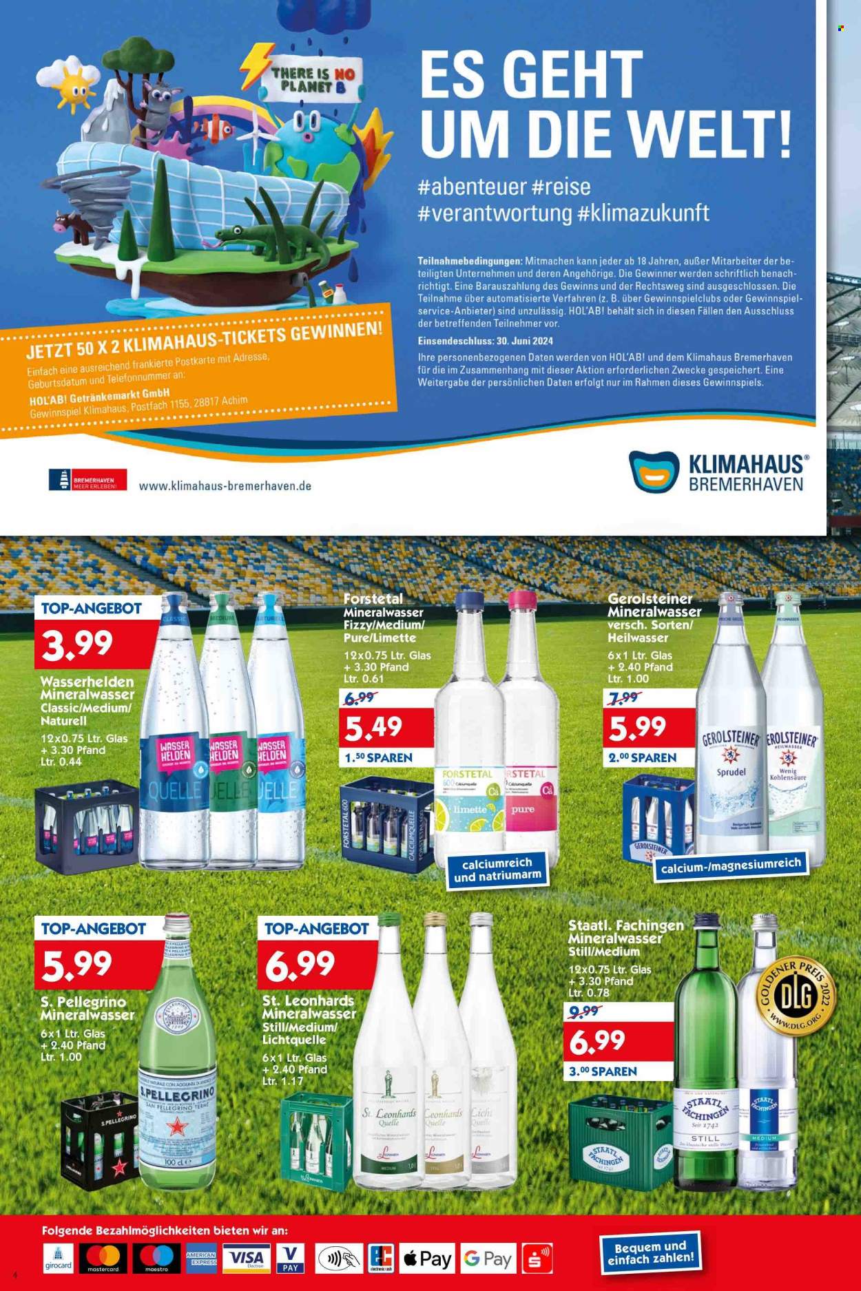 Hol'ab! Getränkemarkt Prospekte  - 24.06.2024 - 29.06.2024. Seite 3