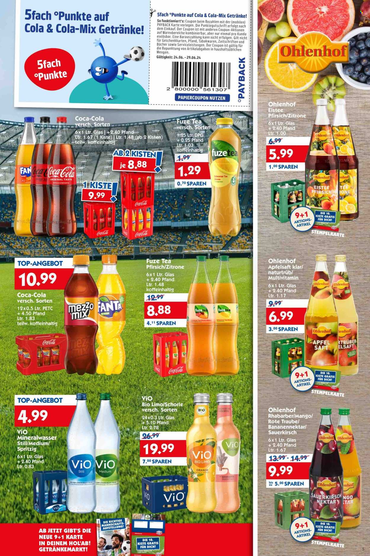 Hol'ab! Getränkemarkt Prospekte  - 24.06.2024 - 29.06.2024. Seite 4