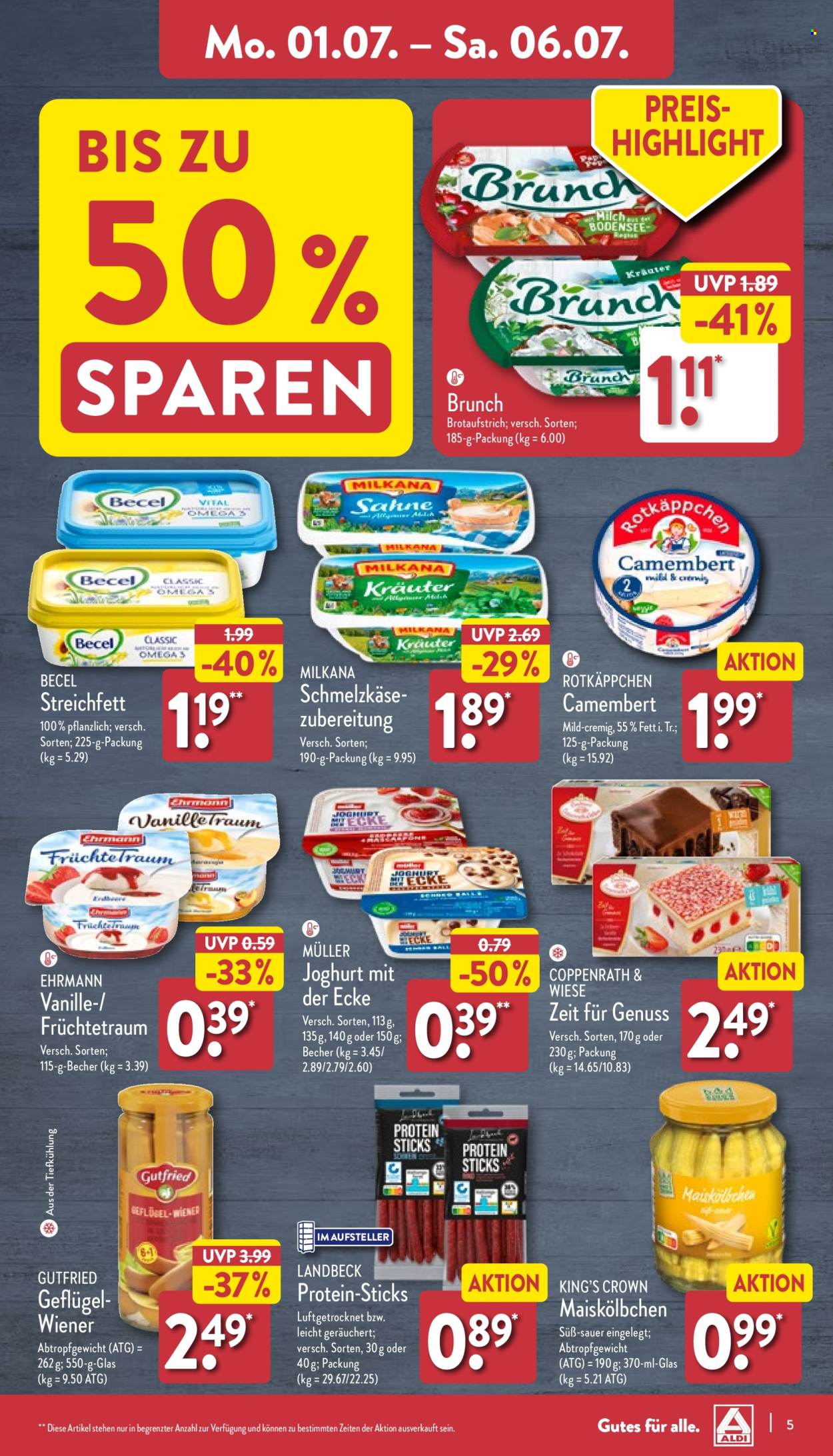 ALDI Nord Prospekte  - 1.07.2024 - 6.07.2024. Seite 5