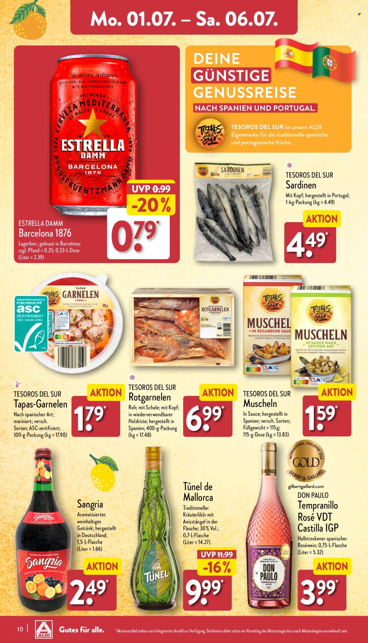 ALDI Nord Prospekte  - 1.07.2024 - 6.07.2024. Seite 10