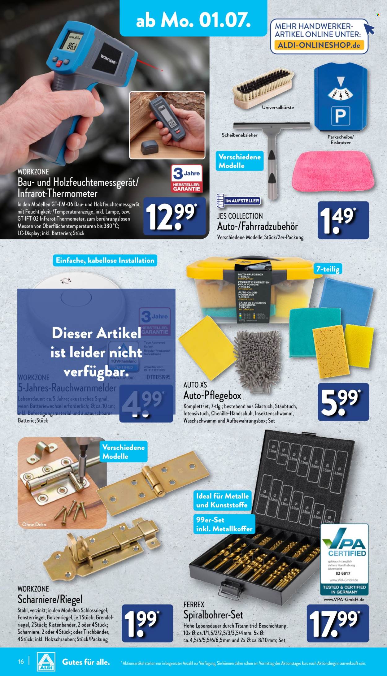 ALDI Nord Prospekte  - 1.07.2024 - 6.07.2024. Seite 16
