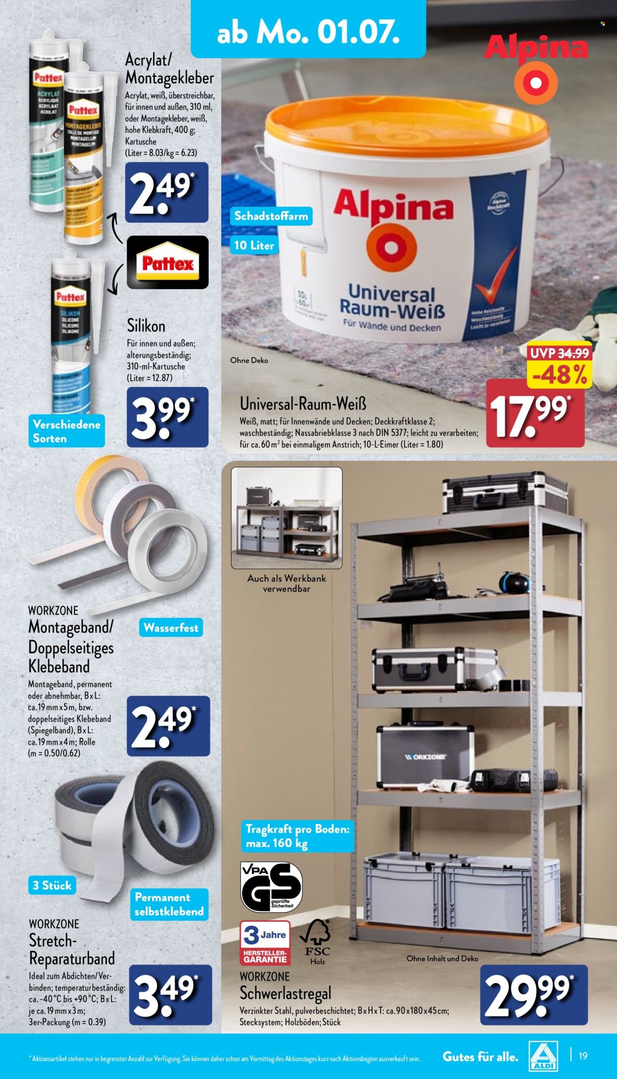 ALDI Nord Prospekte  - 1.07.2024 - 6.07.2024. Seite 19