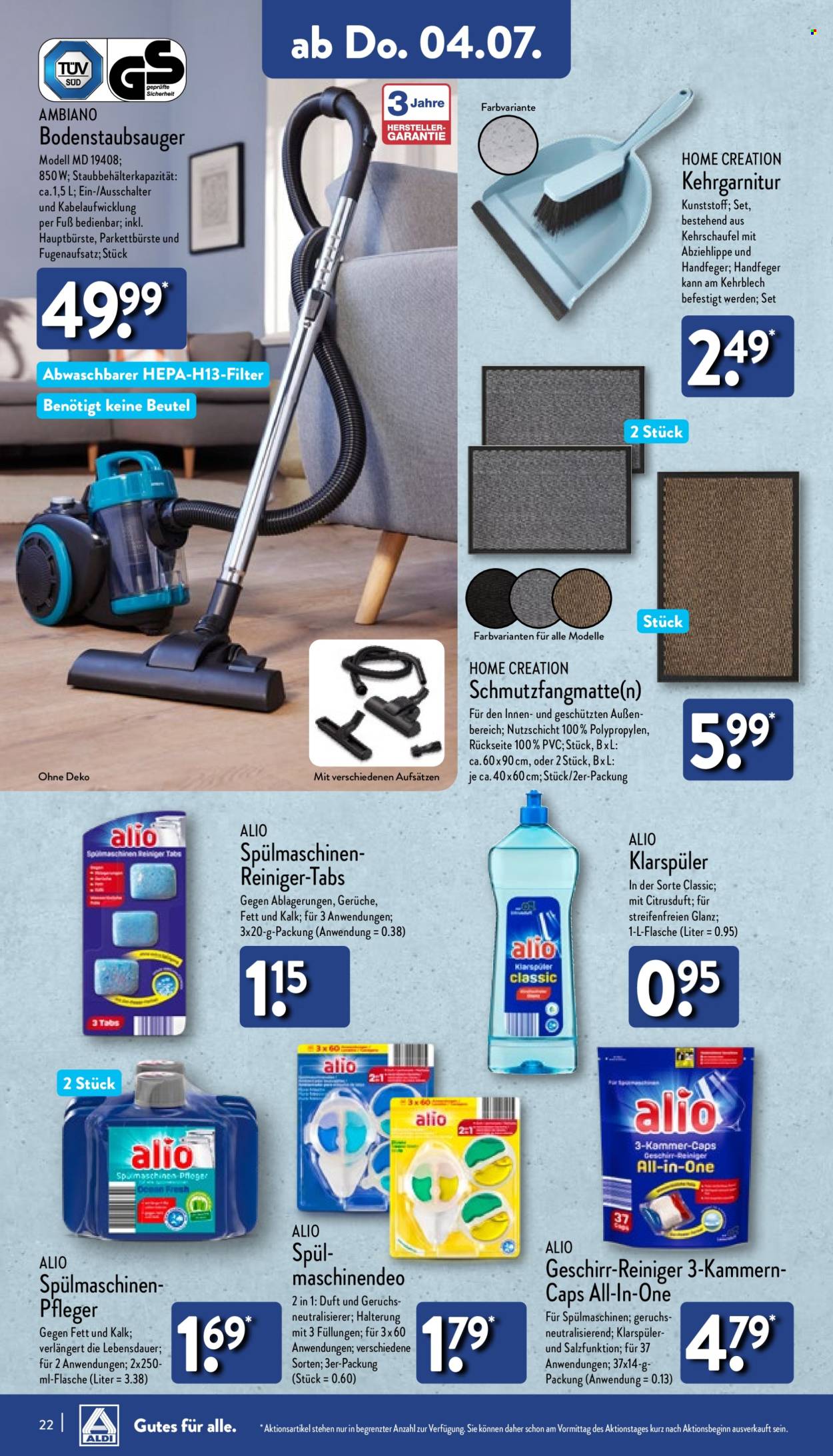 ALDI Nord Prospekte  - 1.07.2024 - 6.07.2024. Seite 22